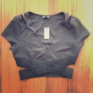 NEVER WORN crop top, Express